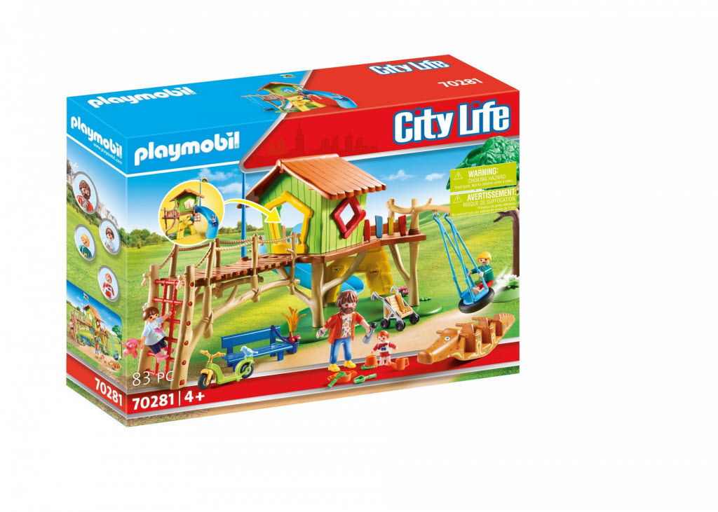 scheidsrechter Microbe fysiek Playmobil City Life 70281 avontuurlijke speeltuin - voordelig kopen -  Boltoys.nl